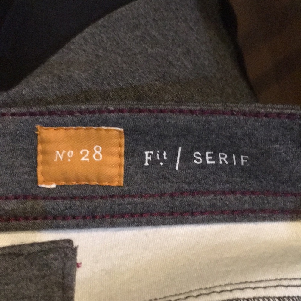 ANTHROPOLOGIE PILCRO Serif Gray Legging - Picture 7 of 8